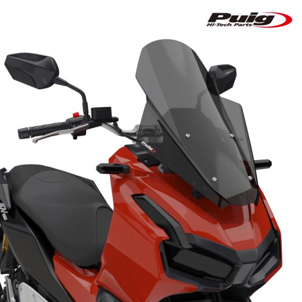 Puig 21429F WINDSHIELD V-TECH LINE TOURING [DARK SMOKE] HONDA ADV 150 (23) プーチ ツーリングスクリーン