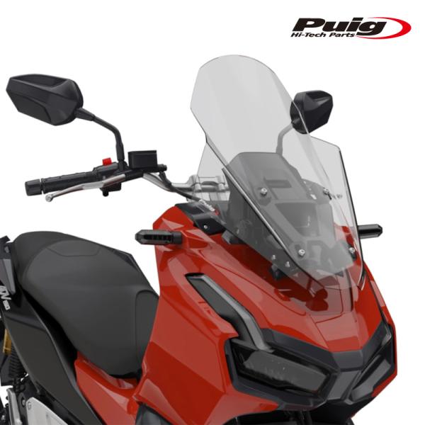 Puig 21429W WINDSHIELD V-TECH LINE TOURING [CLEAR] HONDA ADV 150 (23) プーチ ツーリングスクリーン