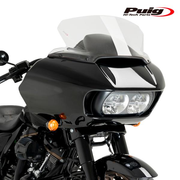 Puig（プーチ） Puig 21723W HIGH-ROAD TOURING SCREEN [CLEAR] HARLEY