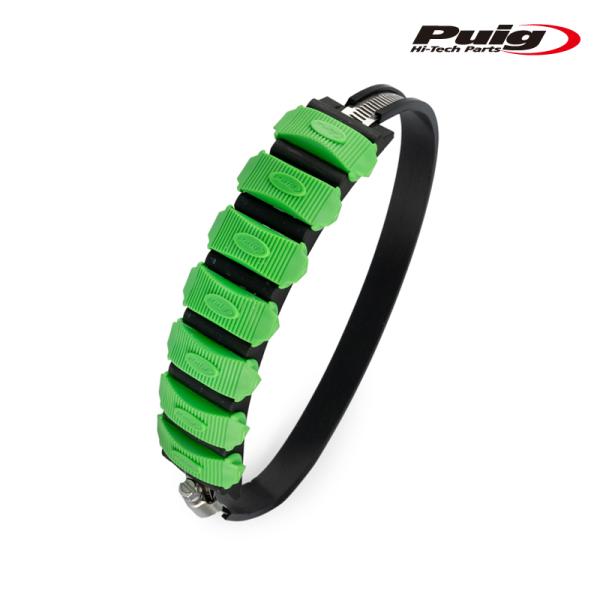 Puig 21728V EXHAUST PROTECTOR [GREEN] 汎用 プーチ エキゾーストプロテクター