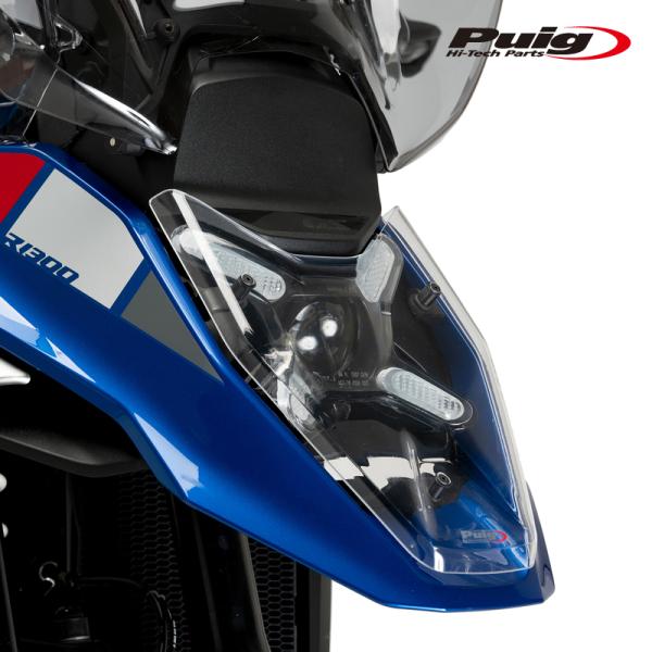 R1250GS GSA用、PUIGヘッドライトプロテクター Headlight Protector - Puig Hi-Tech Parts