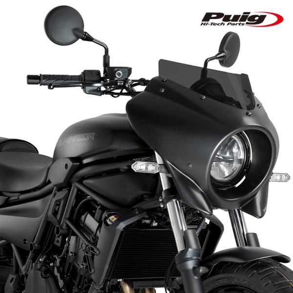カウリング　エリミネーター400 EL400A プーチミラージュSPORT Puig（プーチ） Puig 22146F SEMIFARINGS MIRAGE SPORT [MATT BLACK