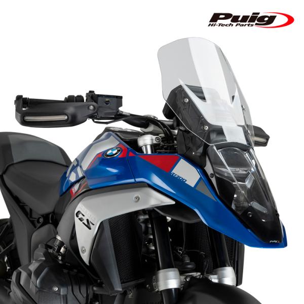 Puig 22303W PISTA #2 ADHERE HEADLIGHT PROTECTOR [CLEAR] BMW R1300GS(23-) プーチ ヘッドライトプロテクター