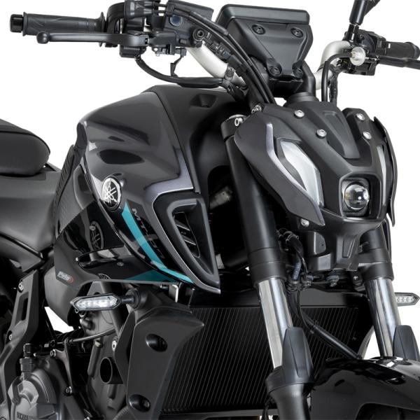 Puig（プーチ） Puig 22459N SPOILERS D12 [BLACK] YAMAHA MT-07(21-24