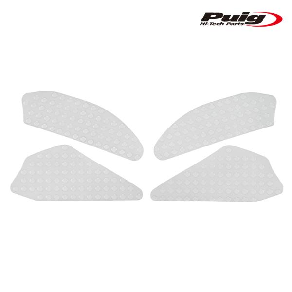 Puig 22849W PRO TANK PROTECTOR 2 [CLEAR] KAWASAKI ZX-10R/RR(26-27) プーチ タンクプロテクター