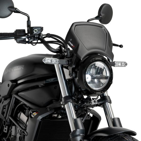 Puig（プーチ） Puig 3593N FRONT PANEL ALUMINIUM [BLACK] 汎用