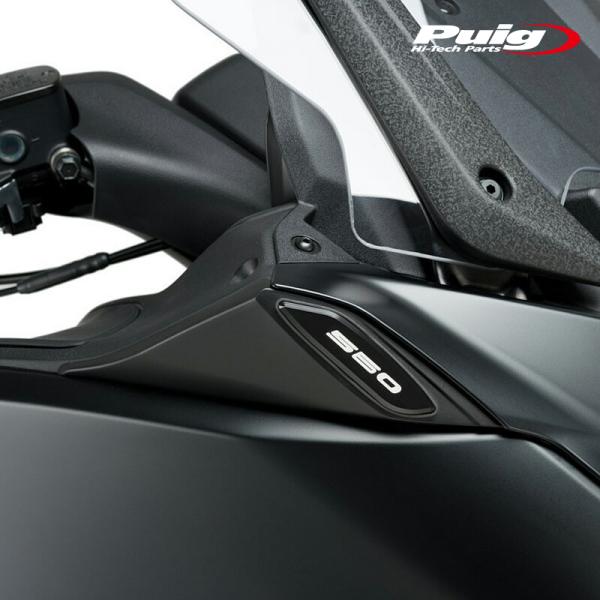 Puig 3875N MIRRORS CAPS [BLACK] YAMAHA T-MAX 560/SX/DX/TECH MAX (20-21) プーチ バック ミラーキャップ