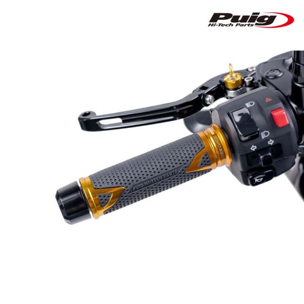 Puig 6325O HI-TECH RADIKAL GRIPS 119MM [GOLD] 汎用 プーチ ハイテック ラディカル グリップ