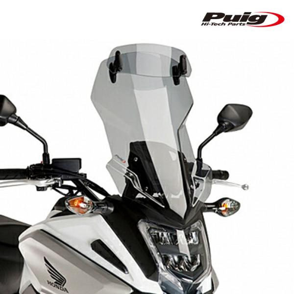 NC750X Puig(プーチ) スモークスクリーン 8911H Puig（プーチ） Puig 8911H SCREEN TOURING with Multi Regulable
