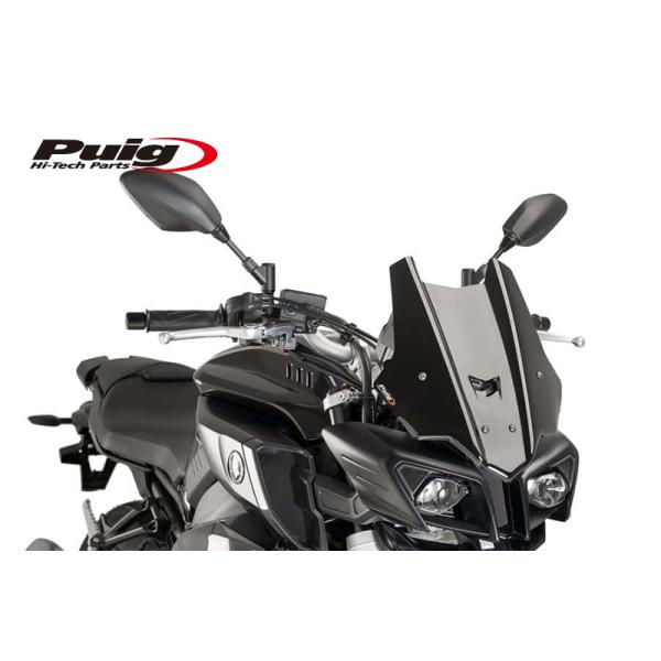 Puig 8917N RACING SCREEN [BLACK] YAMAHA MT-10 (16-21) SP (17