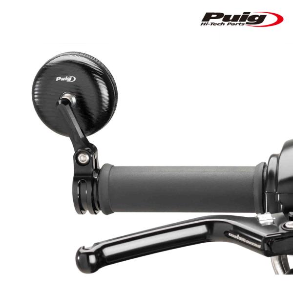 Puig（プーチ） Puig 9506N MIRROR TRACKER [BLACK] 汎用タイプ ミラー