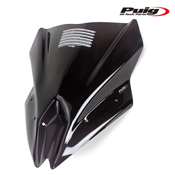 Puig 9711F RACING-SCREEN [DARK SMOKE] Kawasaki Ninja650 (17
