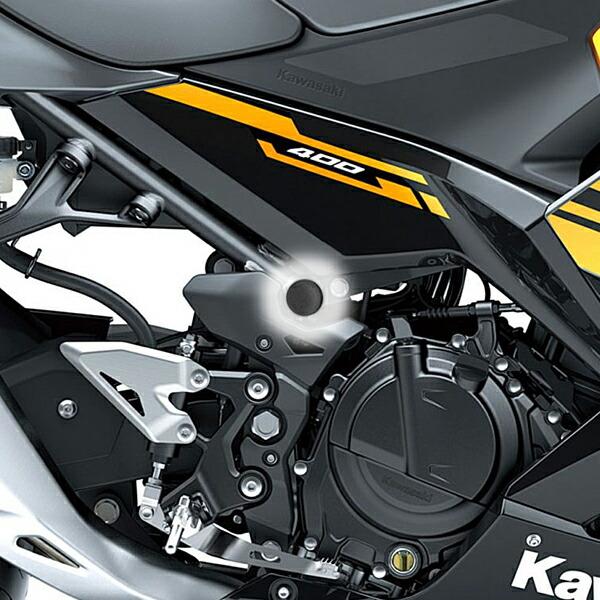 専用商品 Puig（プーチ） Puig 9796N CHASSIS CAPS [BLACK] Kawasaki Ninja 400
