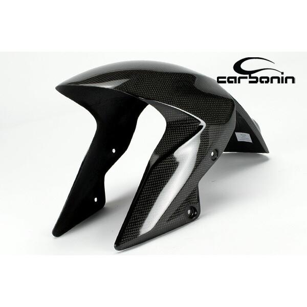 Carbonin CK14010カーボン フロントフェンダーKawasaki Z1000 (07-09