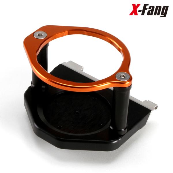 X-Fang DH403OR Billet Drink Holder LimitedColor ORANGEビレットドリンクホルダー オレンジ DELICA D:5 中期 後期