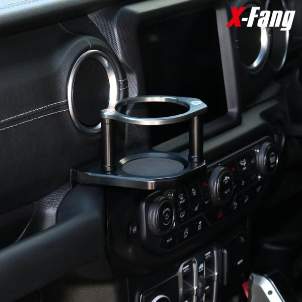 X-Fang DHABAGM Billet Drink Holder GUNMETAL ビレットドリンクホルダー ガンメタ
