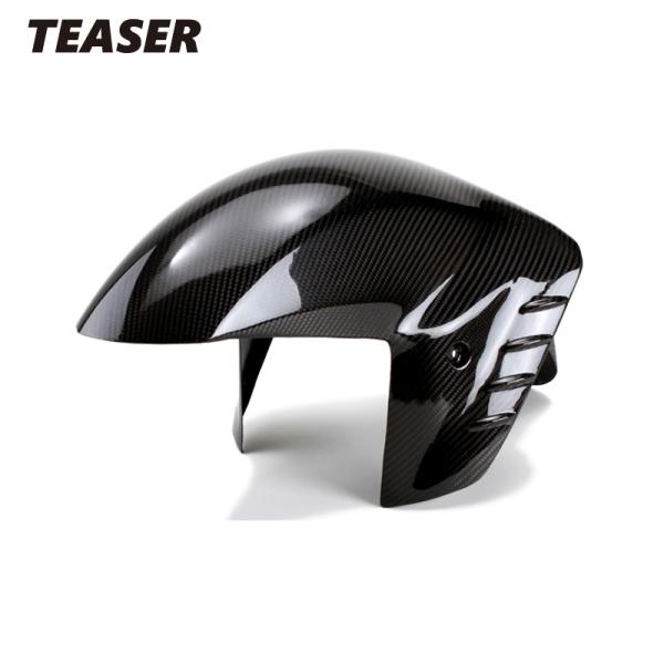 ぽん TEASER FFK01G FRONT FENDER [DRY CARBON HG] KAWASAKI ZZR1400/ZX-14R