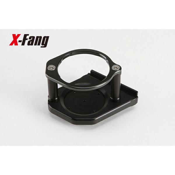 X-Fang tgs-dh401gm Billet Drink Holder LimitedColor  BLACK GUNMETAL 【適合】CV5W/CV4W/CV2W/CV1W　（MC後CV1装着不可)