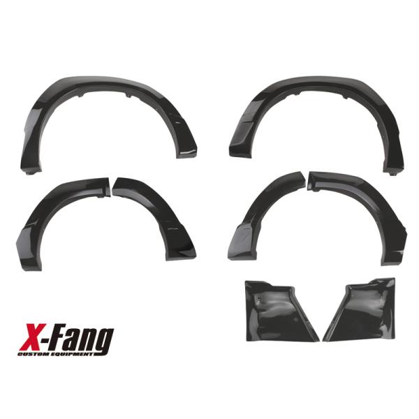 X-Fang Modified Over Fender Black ft@ChI[o[tF_[ ubN[[J[/ubN] yKzDELICA D:5 4WD/2WDiROADEST/MCCV1s)