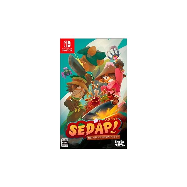 ポスト投函☆送料無料【新品】Nintendo Switch　SEDAP! 〜絶品！アジアンクッキングアドベンチャー〜　スダップ