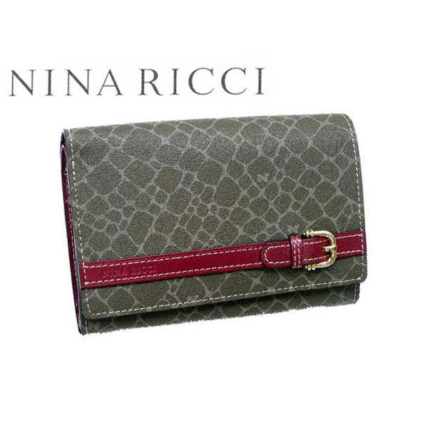 NINA RICCI（ニナ・リッチ） カラーヌーボー折財布 8814 : ファション