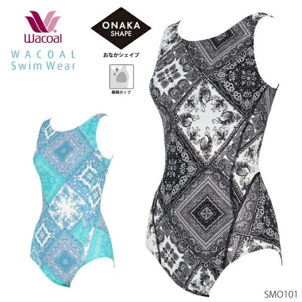新品・未使用 WACOAL manipuri 水着 半袖13L＋7分丈スパッツL WEB限定