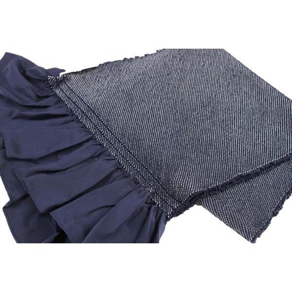 男物 最高級 正絹 総絞り 兵児帯 紺 MHB2 :man-hekobi-MHB2:きもの市場