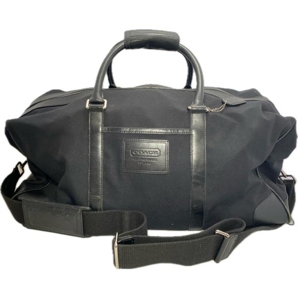 COACH ボストンバッグ 黒 美品 中古 数回使用 COACH（コーチ） ボストンバッグ黒【中古】 : R&Bstoreヤフー