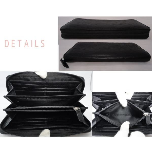 (新品未使用品)大人気、コーチ、長財布、ラウンドジップ、オールレザー、シボ革、黒 randb-store_other-93