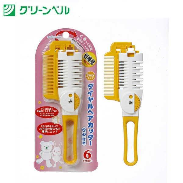 商品名 クシ付きダイヤルヘアカッター生産国 日本商品サイズ L169mm/33gパッケージサイズ H200×W90×D20mm/53gJAN 4972525534239材質 本体/ABS樹脂刃/ステンレス刃物鋼（替刃式一枚内蔵済み)