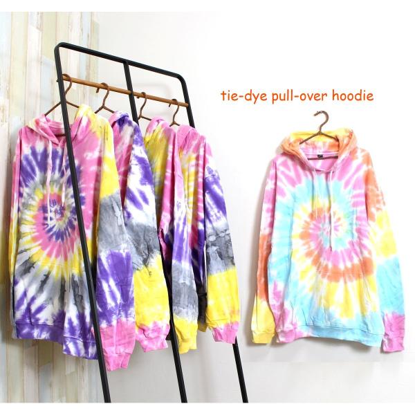 パーカー プルオーバー フーディ タイダイパーカー エスニック