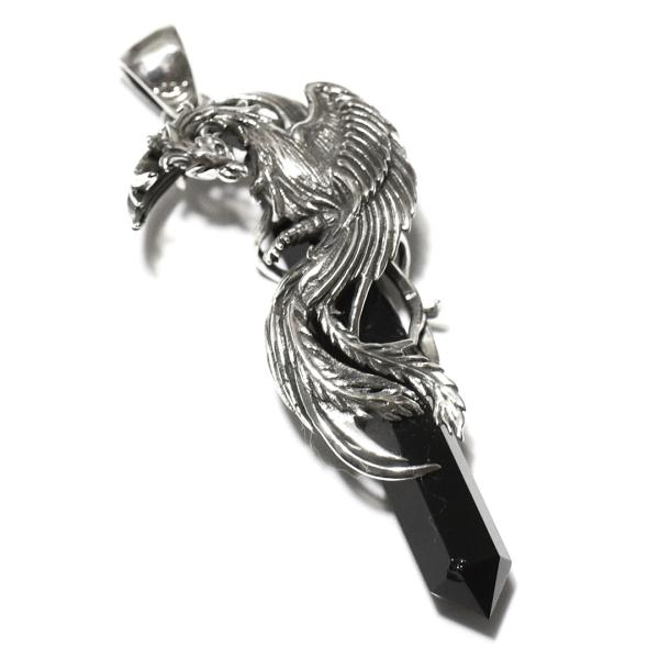 Orientalvibrations チベット密教 鳳凰 ブラックオニキスポイント シルバー ペンダントトップ 朱雀 不死鳥 フェニックス オリエンタルバイブレーション Buyee Buyee Japanese Proxy Service Buy From Japan Bot Online