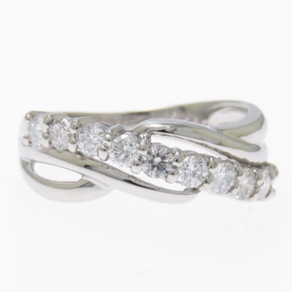 ゲリラセール☆プラチナ ダイヤモンドデザイン指輪 １.０１ｃｔ スィートテン 限定1点】ピンクダイヤモンド プラチナリング(TINSEL ETERNITY