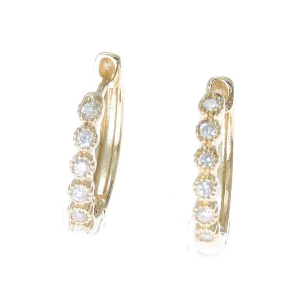 k10ダイヤモンドフープピアス中折式 ダイヤモンド ピアス K10 フープ 中折れ式 : ジュエリーラピネス