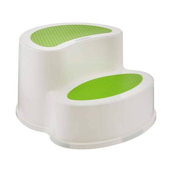 グリーン/1個 (x 1)/498142・Color:グリーン・パッケージ個数:1・対象年齢:2歳~6歳頃 、耐荷重:100kg・[製造国] 台湾(台湾省/中華民国)・洗面所やトイレなど使いやすい2段ステップ・重量:630 g