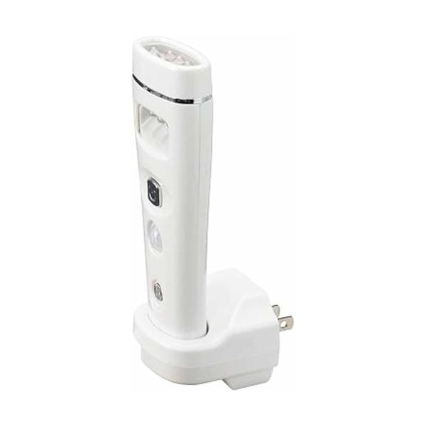 ホワイト/-/NCHSMN03WH・パッケージ個数:1・サイズ:ライト本体:約W5×H14.2×D2.1cm、ホルダーセット時:約W5.4×H15.2×D6.8cm・仕様:充電時間:約24時間(満充電) 連続使用時間:TOP 約3時間(満充...