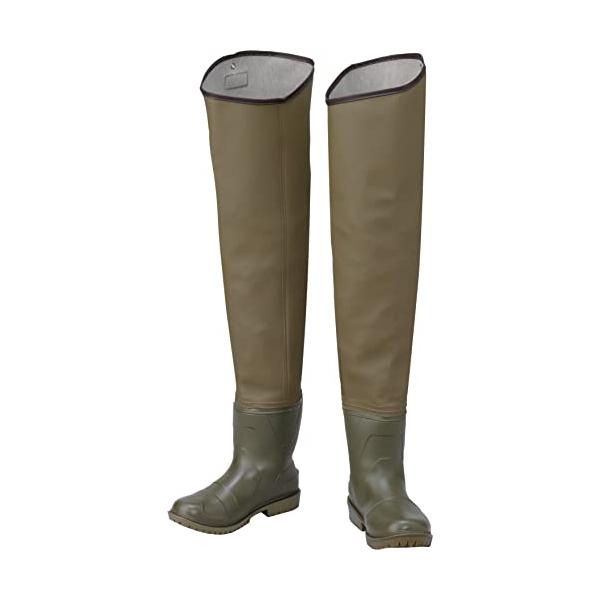 ラジアルソールサンドカーキ/3S/SS/PX34223SSS・Size:3S/SS・ベルトで留めなくてもズレてこない自立型のヒップウェダー。ベルトが付いていないので、着脱が簡単。張りのある生地を採用することでベルトなしでもズレおちずブーツ感...