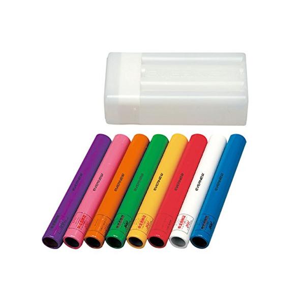 紫・ピンク・オレンジ・緑・黄・赤・白・青/直径3.9cm×長さ29.5cm/EGA189・パッケージ個数:1・日本・サイズ=直径3.9cm×長さ29.5cm・自重=80g/本・材質=アルミ・ケース付