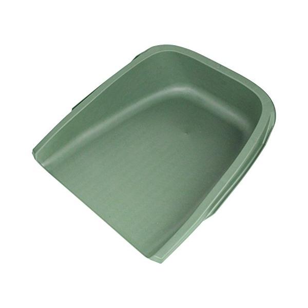 カジュアルグリーン/大500mm/-・Size:大500mm・パッケージ個数:1・用途:収穫・選別・草集め作業・特徴:再生材料を使用・サイズ:約口幅500×530×高さ190mm・仕様:日本製・材質:リサイクルPP