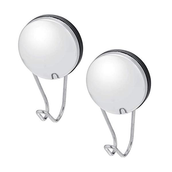 他サイト： レック お風呂の壁に マグネットフック 2個入 (強力磁石) ステンレスの商品画像