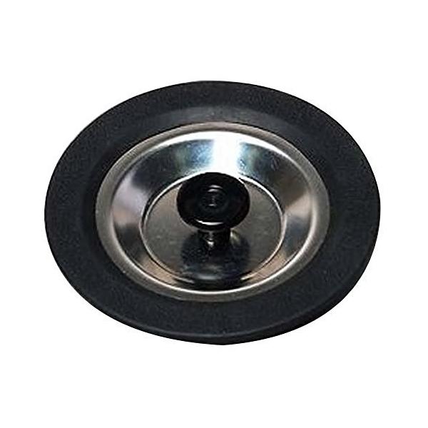 ミニキッチン用 止水フタブラック/単品/SP-214・Color:ブラックSize:単品Style:ミニキッチン用 止水フタ・パッケージ個数:1・製品サイズ / 直径8.37cm×高さ1.5cm・材質 / 本体：ステンレス、枠：熱可塑性エラ...