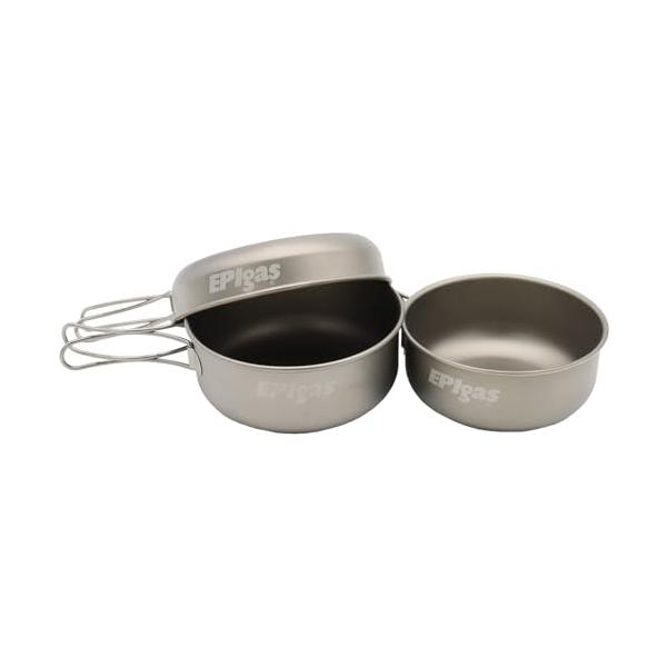 シルバー/H60×Φ137mm/T-8001・パッケージ個数:1・サイズ:大/H60×Φ137mm 650ml、小/H55×Φ129mm 500ml、フタ/H35×Φ148mm 400ml・重量:大/88g、小/80g、フタ/80g・材質:...