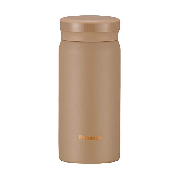 水筒 後継モカブラウン/200 ml/AKB-21 T・Color:モカブラウンStyle:水筒 後継・パッケージ個数:1・サイズ(約):5.7×5.7×13.6cm・本体重量(約):0.115kg・素材・材質:内びん/ステンレス鋼、せん/...