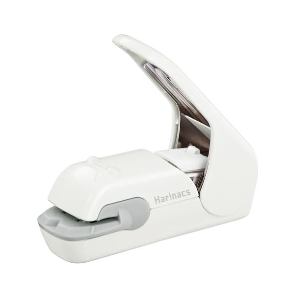 モダンペールホワイト/1個/SLN-MPH105PW・Size:1個Color:ペールホワイト・パッケージ個数:1・針不要穴をあけずにとじられる針なしステープラー・外寸法 W34×D95×H85mm・とじ枚数 コピー用紙(PPC用紙64g/...