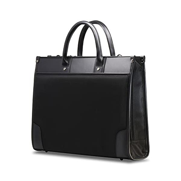 他サイト： エレコム ビジネスバッグ A4サイズ対応 13.3インチPC対応 自立式 就職活動 ショルダーベルト付 ブラック BM-F01XBKの商品画像