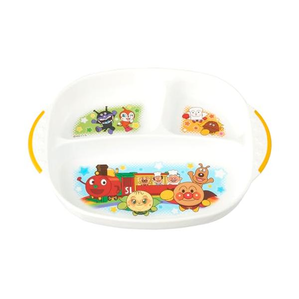 ランチプレートマルチカラー/25×19.5×3.5cm/A00296・PatternName:新デザイン・パッケージ個数:1・アンパンマンの子ども用食器シリーズたのしくお食事ができます。・深さがあってすくいやすい、仕切り付きランチプレート。...