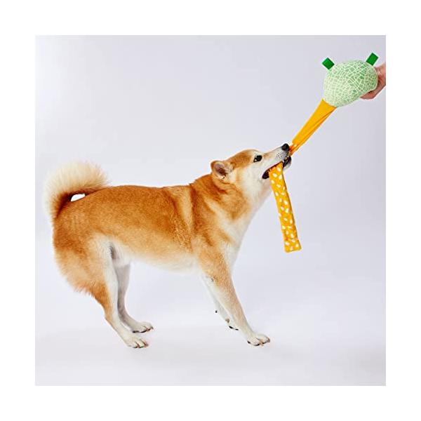 ペティオ (Petio) 犬用おもちゃ びよ~ん フルーツ メロン