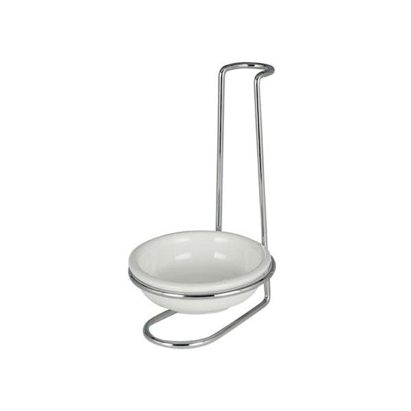 シングルホワイト/シングル/CH01-K13・Style:シングル・パッケージ個数:1・本体サイズ:幅×奥行×高さ108×115×180・本体重量:295g・素材・材質:スタンド/スチール トレイ/セラミック・原産国:中国・タイプシングル