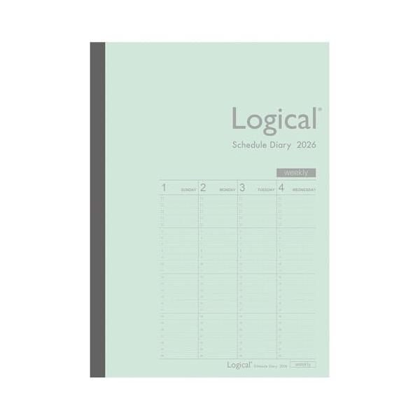 グリーン/-/NS-A503-26BG・パッケージ個数:1・●表紙素材：紙 ●製本・仕様：糸かがり綴じ製本 ●本体サイズ：ヨコ148×タテ210mm×厚み5mm ●本体重量：130g ●本文サイズ：ヨコ148×タテ210mm ●本文：上質紙...