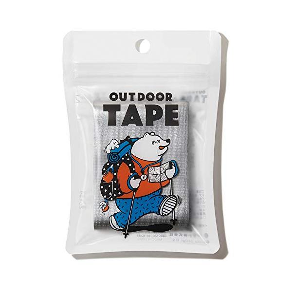 他サイト： ヤマト 万能 布テープ アウトドアテープ 50mm×3m シルバー OD-SILの商品画像